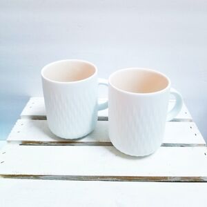NESPRESSO FUSALP MUGS - 2023 LIMITED EDITION White Matte